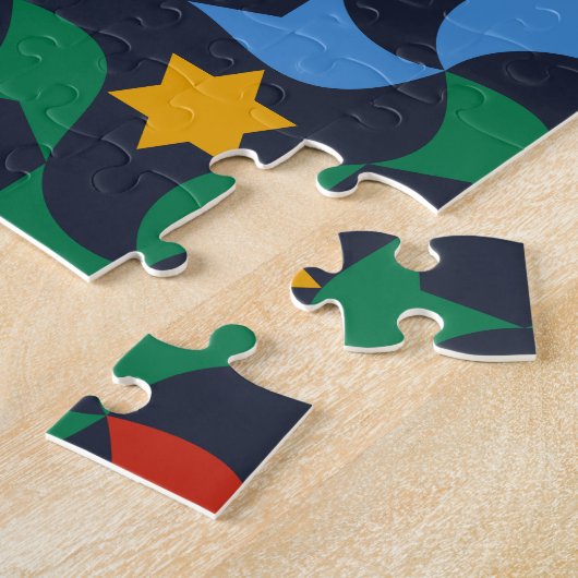 Andalusian Tiles 12 (Alhambra Palace, Granada) Puzzle (Seite)