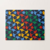 Andalusian Tiles 12 (Alhambra Palace, Granada) Puzzle (Horizontal)