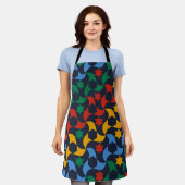 Andalusian Tiles 12 (Alhambra Palace, Granada) Schürze (Getragen)