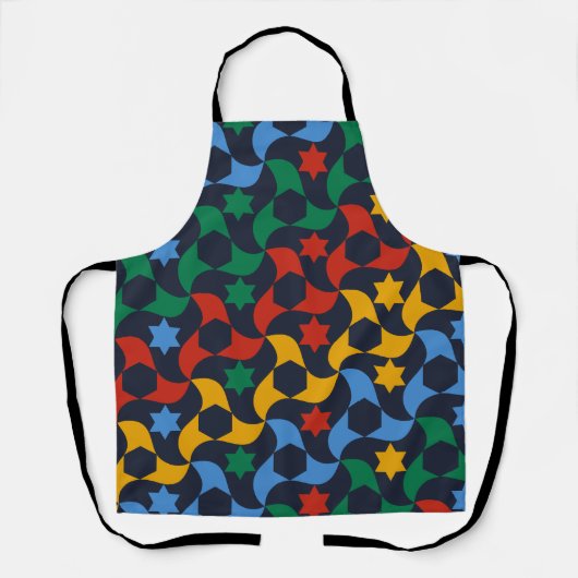 Andalusian Tiles 12 (Alhambra Palace, Granada) Schürze (Vorderseite)