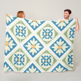 Andalusian Tiles 13 Fleecedecke