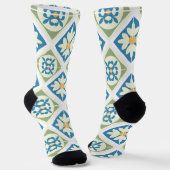 Andalusian Tiles 13 Socken (Gewinkelt)