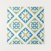 Andalusian Tiles 13 Wandteppich (Vorderseite)