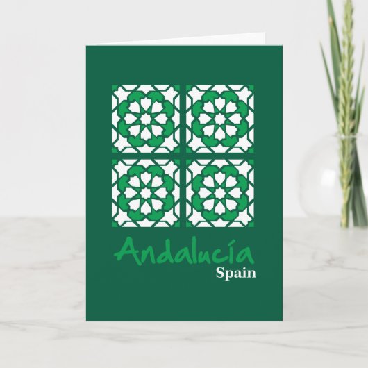 Andalusian Tiles 2 Karte (Vorderseite)