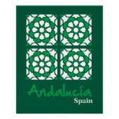Andalusian Tiles 2 Poster (Vorderseite)
