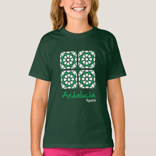 Andalusian Tiles 2 T-Shirt (Vorderseite)
