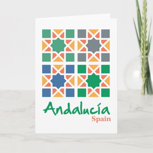 Andalusian Tiles 4 Karte (Vorderseite)