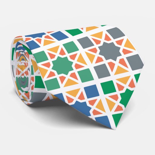 Andalusian Tiles 4 Krawatte (Gerollt)