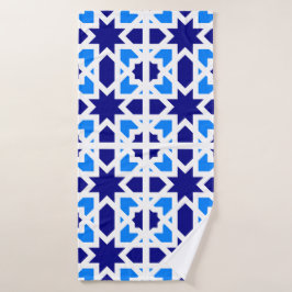 Andalusian Tiles 6 Badehandtuch