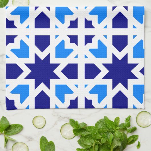 Andalusian Tiles 6 Geschirrtuch (Gefaltet)