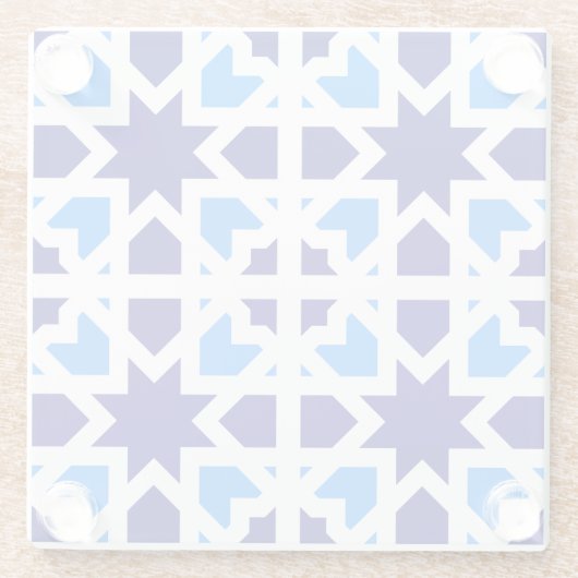 Andalusian Tiles 6 Glasuntersetzer (Rückseite)