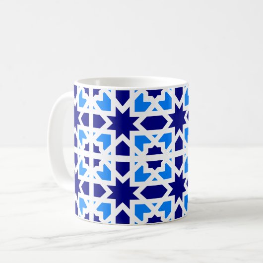 Andalusian Tiles 6 Kaffeetasse (Vorderseite Links)