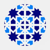 Andalusian Tiles 6 Ornament Aus Metall (Rückseite)