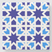 Andalusian Tiles 6 Steinuntersetzer (Vorderseite)