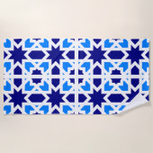 Andalusian Tiles 6 Strandtuch (Vorderseite)