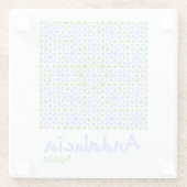 Andalusian Tiles 7 Glasuntersetzer (Rückseite)