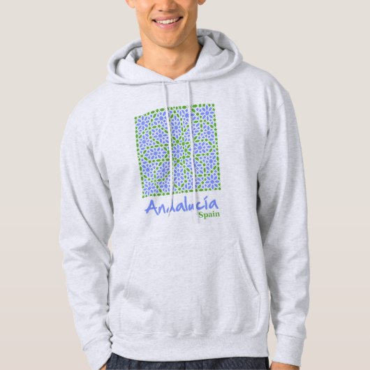 Andalusian Tiles 7 Hoodie (Vorderseite)