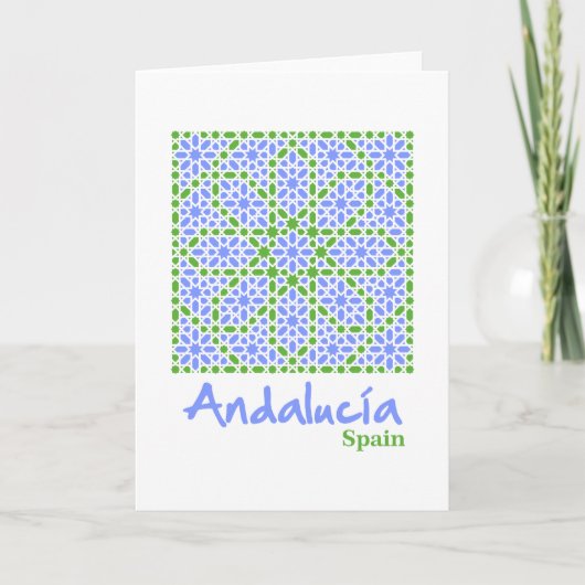 Andalusian Tiles 7 Karte (Vorderseite)