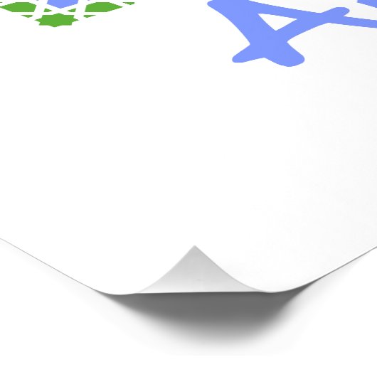 Andalusian Tiles 7 Poster (Ecke)