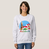Andalusien 1 sweatshirt (Vorne ganz)