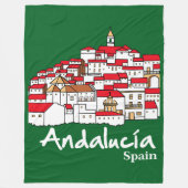 Andalusien 2 fleecedecke (Vorderseite)