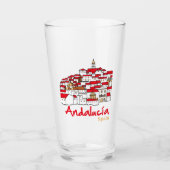 Andalusien 2 glas (Vorderseite)