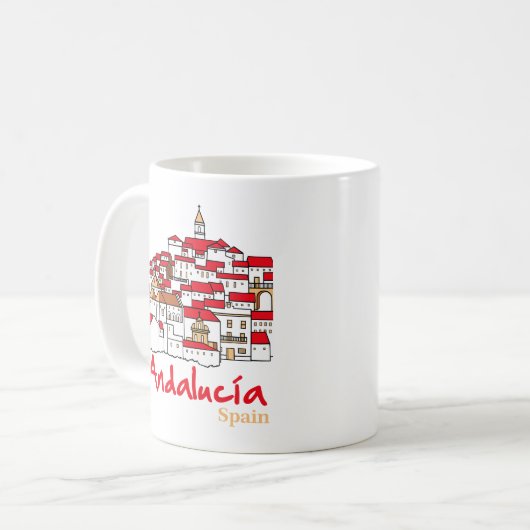 Andalusien 2 kaffeetasse (Vorderseite Links)