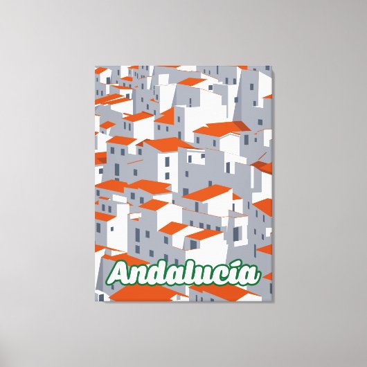 Andalusien 3 leinwanddruck (Vorderseite)