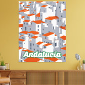 Andalusien 3 leinwanddruck (Insitu (Wohnzimmer))
