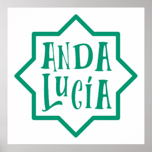 Andalusien 5 poster