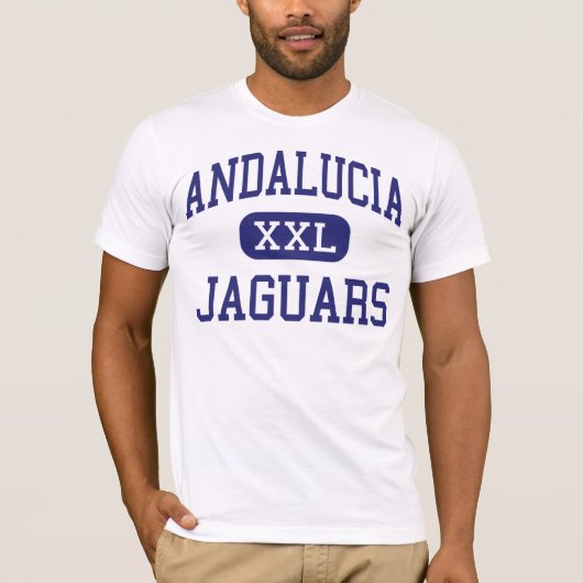 Andalusien-Jaguare mittleres Phoenix Arizona T-Shirt (Vorderseite)