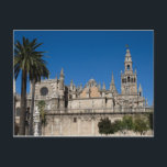 Andalusien - Kathedrale Sevilla Postkarte<br><div class="desc">Die Kathedrale St. Mary of the See , besser bekannt als Sevilla Kathedrale, ist eine römisch-katholische Kathedrale in Sevilla (Andalusien, Spanien). Es ist die größte gotische Kathedrale und die drittgrößte Kirche der Welt. Es ist auch die größte Kathedrale der Welt, da die zwei größeren Kirchen, die Basilika der Nationalen Schrein...</div>