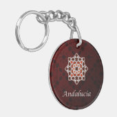 Andalusien Kunst des Kachels und der Schlüsselanhänger (Vorderseite links)