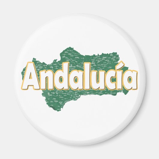 Andalusien Magnet (Vorne)