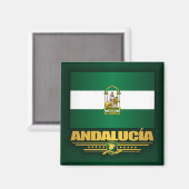 Andalusien Magnet (Vorderseite/Rückseite)