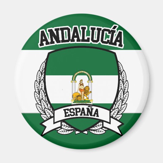 Andalusien Magnet (Vorne)