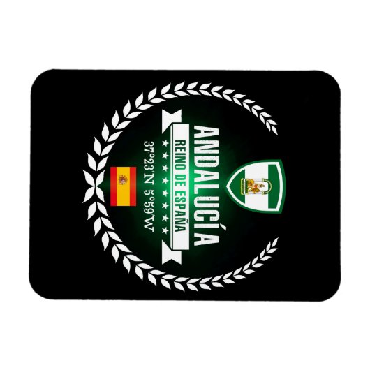Andalusien Magnet (Horizontal)