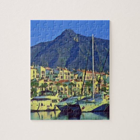Andalusien - MARBELLA - Panorama Puzzle (Vertikal)