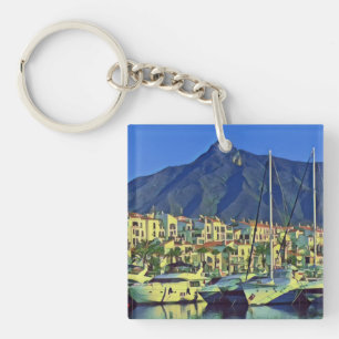 Andalusien - MARBELLA - Panorama Schlüsselanhänger