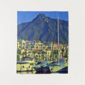 Andalusien - MARBELLA - Panorama Wandteppich (Vorderseite)