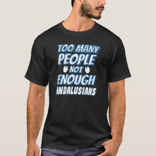 Andalusien-Pferdereiter T-Shirt