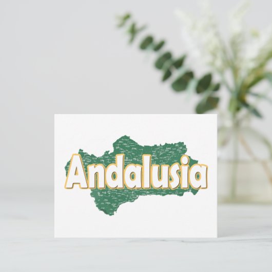 Andalusien Postkarte (Stehend Vorderseite)