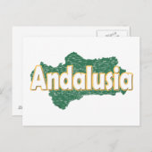 Andalusien Postkarte (Vorne/Hinten)