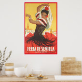 Andalusien, Sevilla Poster (Küche)