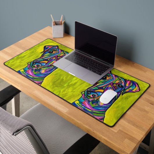 Andalusien Terrier Liebe Desk Mat Schreibtischunterlage (Büro 2)