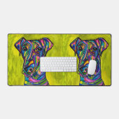 Andalusien Terrier Liebe Desk Mat Schreibtischunterlage (Tastatur & Maus)