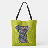 Andalusien Terrier Liebe Tote Bag Tasche (Rückseite)