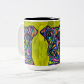 Andalusier Terrier Liebe Tasse (Vorderseite Links)