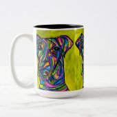 Andalusier Terrier Liebe Tasse (Links)