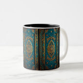 Andalusier  zweifarbige tasse (VorderseiteRechts)